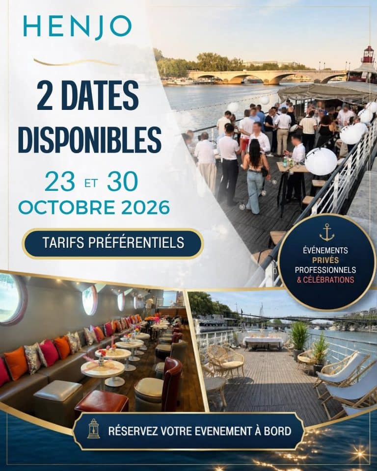 Prix attractifs pour ces 2 dates. C’est le moment d’en profitez ! ! 
Offrez a vos invités, amis, collaborateur